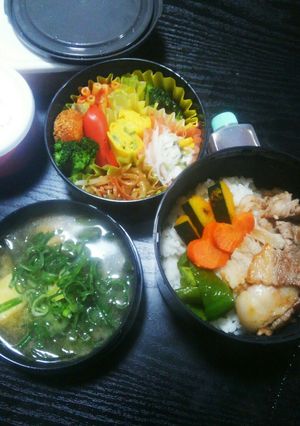 ランチジャー弁当その17。-レシピのメイン写真