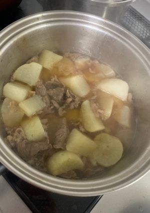 簡単牛肉と大根の煮物-レシピのメイン写真
