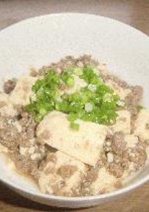 挽肉豆腐-レシピのメイン写真