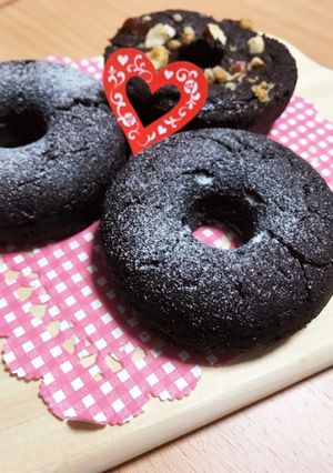 ドーナツ型で簡単♡低糖質ガトーショコラ★-レシピのメイン写真