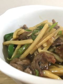 ツヤツヤ!シャキシャキ!簡単!青椒肉絲-レシピのメイン写真
