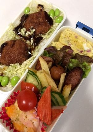 冷凍食品!!ありがたい〜簡単お弁当!!-レシピのメイン写真