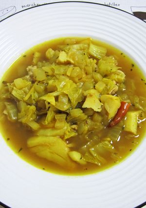 白菜のスープカレー-レシピのメイン写真