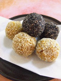 かぼちゃ☆だんご-レシピのメイン写真