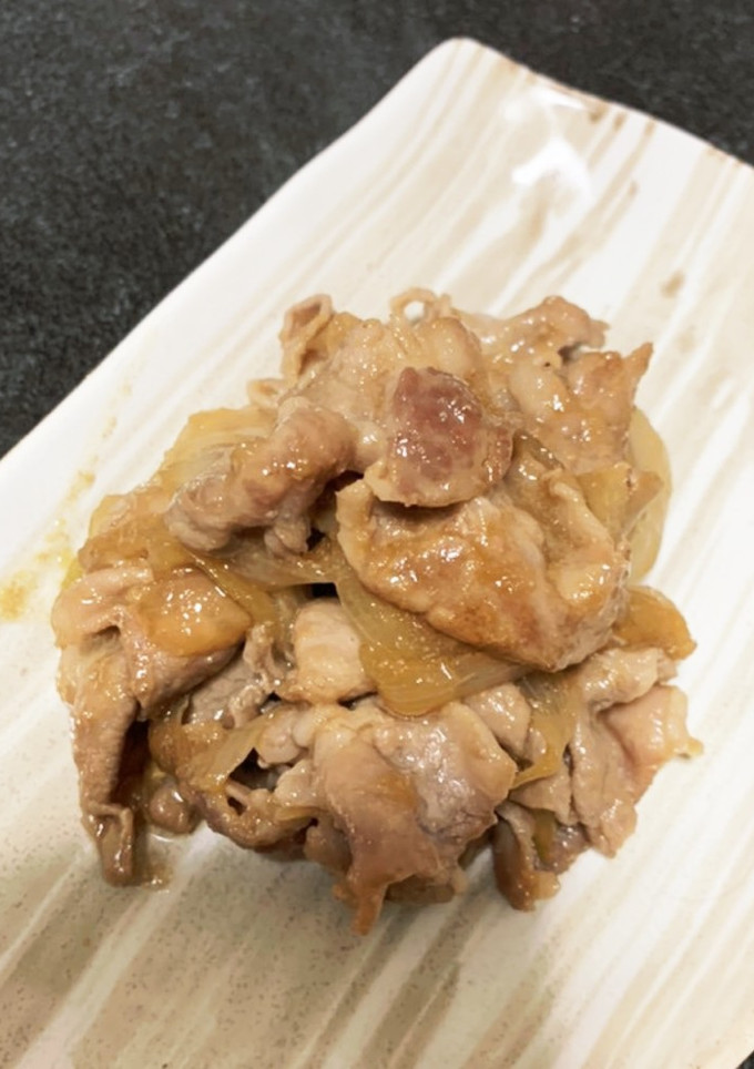 薄切り豚肉でしょうが焼き-レシピのメイン写真