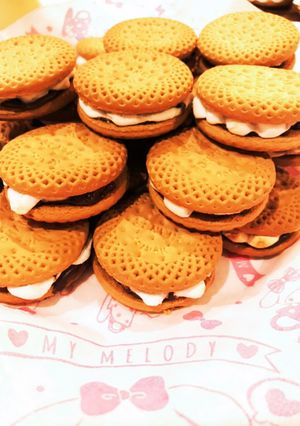 スモア風ビスケットサンド-レシピのメイン写真