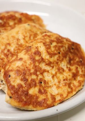 美味♪夕弁当♪小エビと豆腐のハンバーグ-レシピのメイン写真