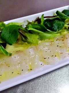 真昆布粉末が隠し味の「カルパッチョ」-レシピのメイン写真