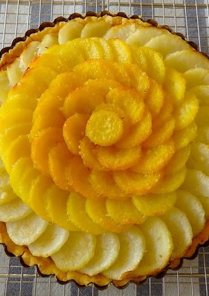 人参と無花果のチーズキッシュ-レシピのメイン写真