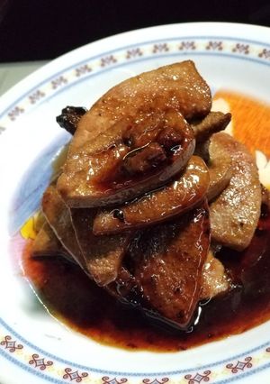 ただの豚レバー炒め-レシピのメイン写真