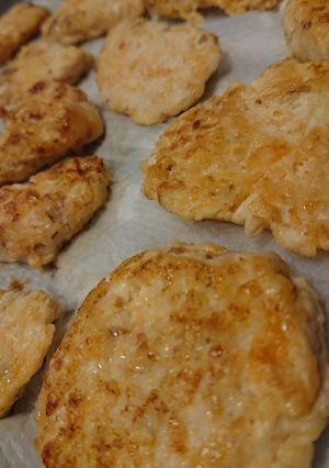 離乳食 人参ハンバーグ-レシピのメイン写真