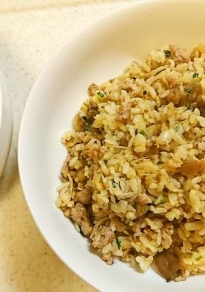 ザーサイとひき肉のチャーハン-レシピのメイン写真