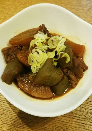 牛スジどて煮-レシピのメイン写真