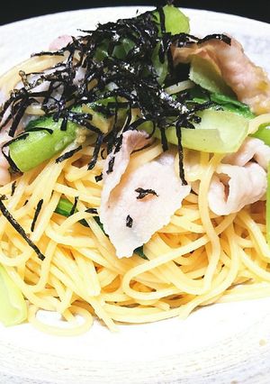 【簡単】お箸で食べて頂きたい和風パスタ-レシピのメイン写真