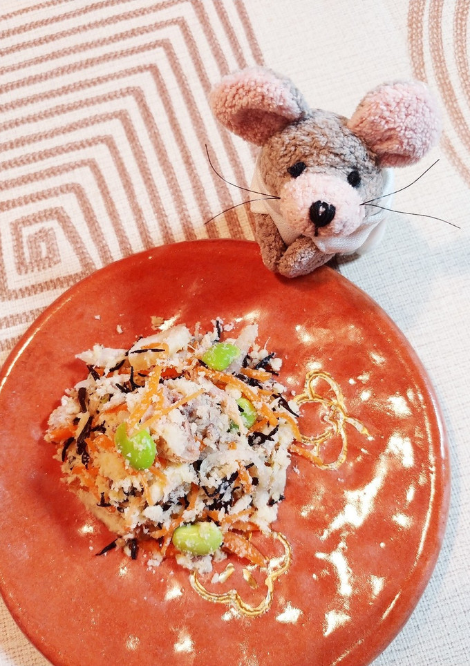 おからとサバ缶とひじきの和え物-レシピのメイン写真