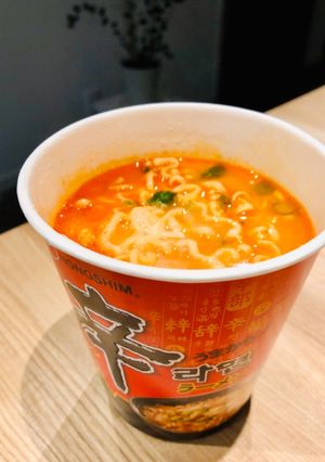 辛ラーメンde豆乳坦々麺＊vegan-レシピのメイン写真