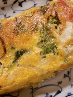 簡単!菜の花のお浸し卵焼き-レシピのメイン写真