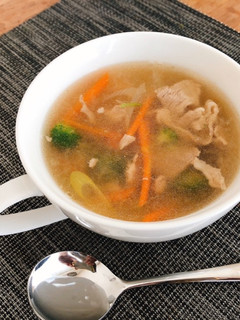 大根おろしと生姜と餅のスープ-レシピのメイン写真