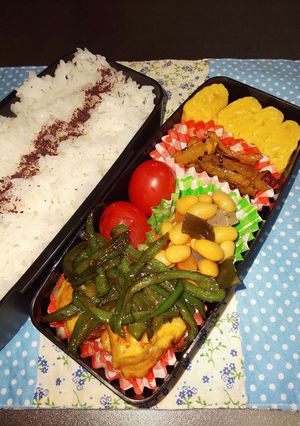 野菜たっぷり男子弁当 100-レシピのメイン写真