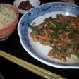ビタミン補給のチンジャオロース