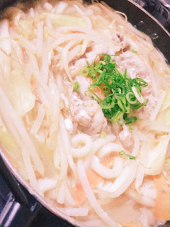 簡単鍋焼きうどん-レシピのメイン写真