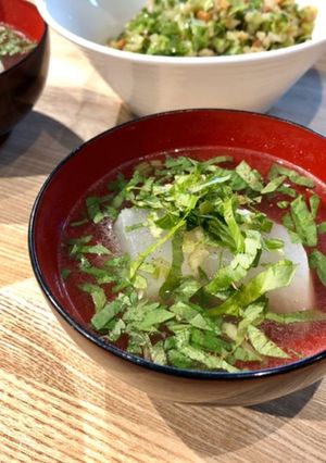 大根とセロリのスープ*vegan-レシピのメイン写真