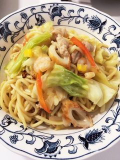 簡単!焼きちゃんぽん-レシピのメイン写真