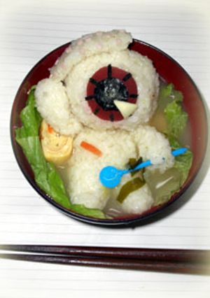 キャラ弁？目玉の親父汁-レシピのメイン写真