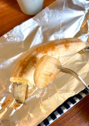 炙りバナナのシナモンかけ☆トースター3分-レシピのメイン写真