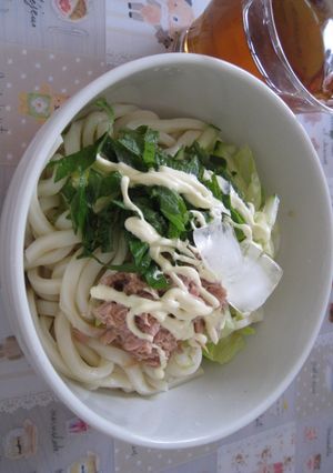 サラダ風冷やしうどん-レシピのメイン写真