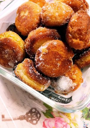 ホットケーキミックスでドーナツ-レシピのメイン写真