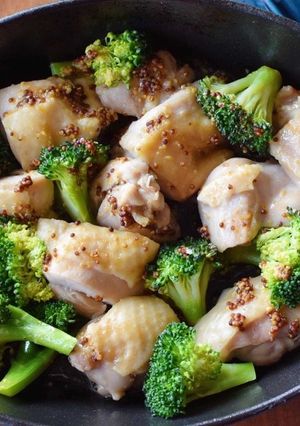 ★簡単★鶏もも肉のマスタードソースグリル-レシピのメイン写真