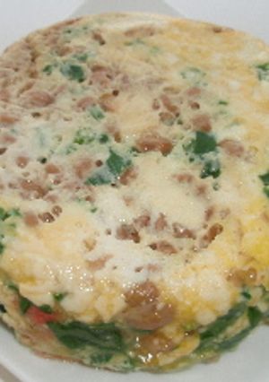 納豆たまご＊ちょー簡単！レンジのみ-レシピのメイン写真
