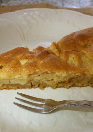 りんご３個ケーキ-レシピのメイン写真