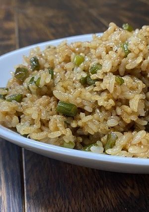 にんにくの芽の簡単炒飯！-レシピのメイン写真