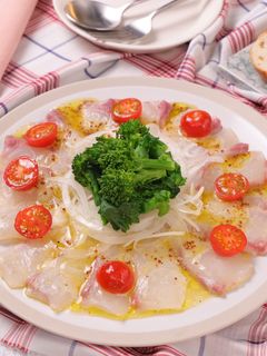 春野菜と鯛のカルパッチョ-レシピのメイン写真