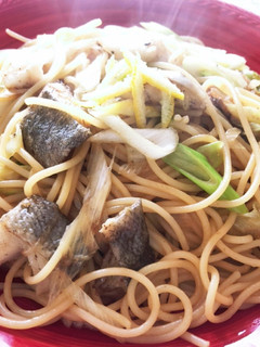柚子とタラの醤油パスタ-レシピのメイン写真