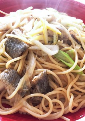 柚子とタラの醤油パスタ-レシピのメイン写真