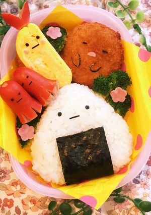 キャラ弁♡すみっコぐらしおにぎりと仲間②-レシピのメイン写真