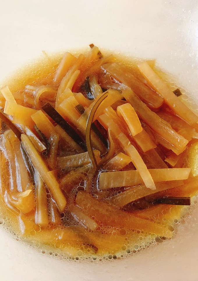大根の皮と昆布のきんぴら風-レシピのメイン写真