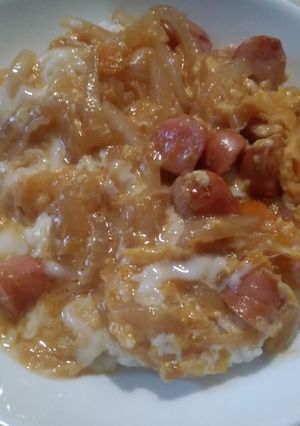 鶏なし簡単親子丼-レシピのメイン写真