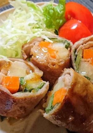 大根と人参の豚まき生姜照り煮-レシピのメイン写真