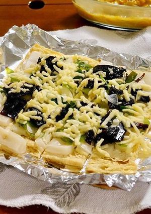 しその実舞昆で和風ピザ♪-レシピのメイン写真