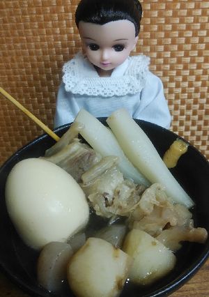 リカちゃん♡おでん(白寄り？)-レシピのメイン写真