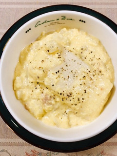 簡単!菊芋のカルボナーラ風お雑煮-レシピのメイン写真