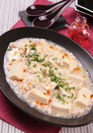 昼食にも夜食にもぴったり♪塩マーボー豆腐-レシピのメイン写真