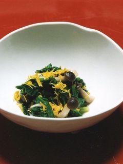 金沢春菊のおひたし-レシピのメイン写真