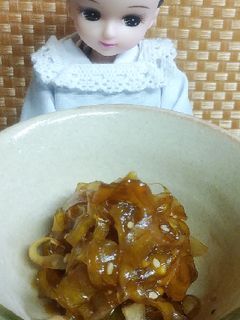 リカちゃん♡大根や人参の皮きんぴら୨୧-レシピのメイン写真