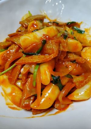 簡単お家で韓国トッポギ美味しい♬-レシピのメイン写真