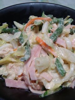 サラダうどん-レシピのメイン写真